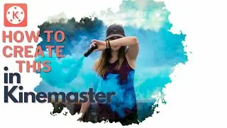 How to create a INK SPLATTER EFFECT in KineMaster   KineMaster Tutorials