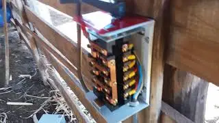 Chave estrela tri&acirc;ngulo partindo o motor de 15 CV