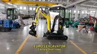 Factory Price Small Excavator 2.0 Ton Of Small Digger EPA Euro 5 Engine