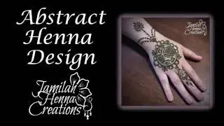 Abstract Henna Design