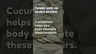 02 - Parasite Solution: CHEW This Herb: Pumpkin Seeds Paralyze Parasites Naturally!