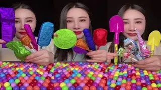 ASMR Конфеты 🍬 Игрушки принцессы 👑 Забавные очки 🤓 Фруктовое желе 🍇 Клубничные лакомства 🍓 EP460