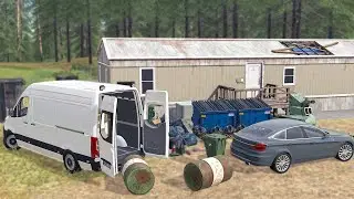 Cleaning Up an Old Abandoned Mountain Cabin | FS19