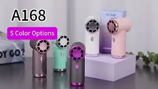 Mini Handheld Powerful Fan A168 | Ultra Portable & Strong Wind | Summer Essential!#MiniFan