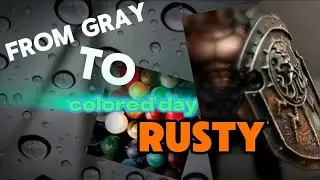 How to Paint Rusty Shield &mdash; Quick & Easy! | Rust Effect for Warhammer 40K & Age of Sigmar