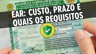 ​EAR na CNH:  (Guia Completo de inclusão) Quanto custa, quais exames e como solicitar - Detran MG