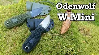 Stabiles kleines Messer f&uuml;r Touren, Reisen, Camping und Outdoor - Odenwolf W-Mini