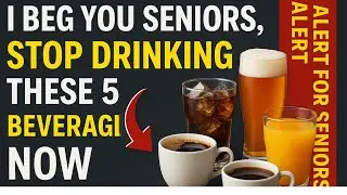 Seniors, stop drinking these 5 beverages now! They make sarcopenia worse.