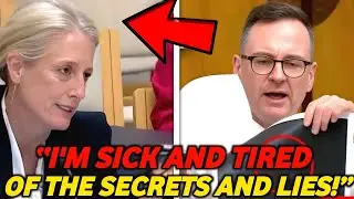 Katy Gallagher In PANIC After Andrew Bragg EXPOSES Her Live On Senate Hearing!