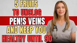 Doctor Reveals: 5 Fruits to Restore Blood Flow, Boost Testosterone And Stay Healthy To 90.