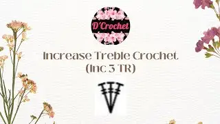 [Basic] Increase Treble Crochet (Inc3TR)