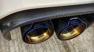 Instalamos Colas de Carbono al BMW M4!!!!! Paso a paso!!!! Carbon Fiber Exhaust Tips!!!!!