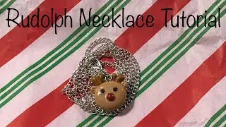 Rudolph Necklace Tutorial ￼| polymer clay