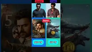 Prabhas vs Thalapathy Vijay 🔥 Top 3 Highest Grossing Movies | Who&rsquo;s the Box Office King?