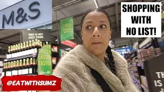M&S SUPERMARKET TOUR WEEKLY SHOP CROYDON LONDON