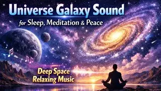 Universe Galaxy Sound for Sleep, Meditation & Peace | Deep Space Relaxing Music