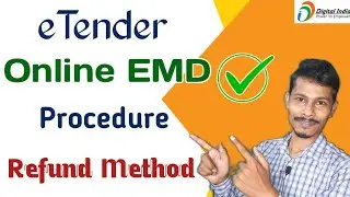 Online Earnest Money Deposite | Etender EMD Refund