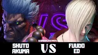 SF6 🤜🏽 SHUTO(Akuma) vs FUUDO(Ed) | Street Fighter 6 Pro Players High Level Replay | 街霸6 | スト6