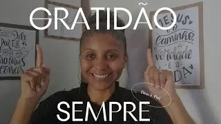 Este é o momento de sermos gratos a Deus  e a quem caminhou conosco. Você é parte disso 🤎
