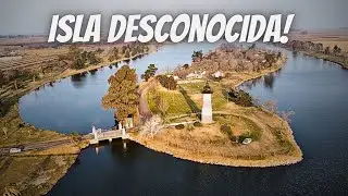 #72 UNA ISLA DESCONOCIDA para muchos en ARGENTINA Y EN PLENA CIUDAD/ Y HASTA TIENE  UN FARO