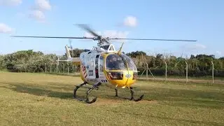 MBB Bo-105 Air Ambulance Land/Take off