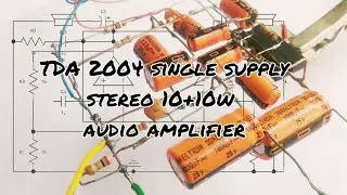 TDA 2004 audio ic amplifier
