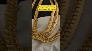 2 in 1 double side haram ✨️😍..#onegramgold #jewelry #gold #chain #shortstrending #youtube #support