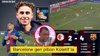 An Ewop se Barcelone ki gen bon koletik la , men janl ye laa yo paka chanpyon lig d&egrave; chanpyon