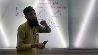 MDCAT concept # 02 | Vector & Equilibrium | Concept of Base perp & Hyp by Sir Mashood Physics