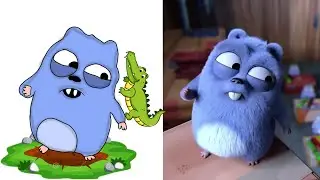 Lemmings at school | Grizzy &the lemmings |funny cartoon drawing meme video |