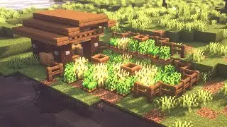Minecraft: Riverside Farm Build Tutorial