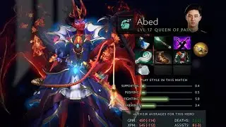Dota 2 Replay 7.32D Abed's Queen of Pain Shopify Rebellion vs Evil Geniuses