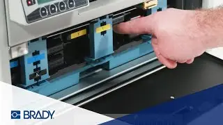 Brady VP750 Printer - How to load cartridges