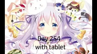 My Self Osu Motivation|Playing Dan Dan|Day 254 with tablet