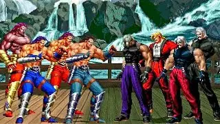 [KOF Mugen] Memorial | Krauser vs Rugal [ 4vs4 ]