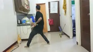 Double Pinuti sword sinawali to random drills