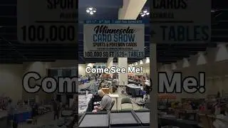Come see me at the Minnesota Card Show #baseballcards #tradingcards #sportscards