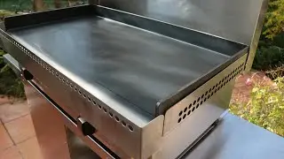 La plancha gaz Simogas Extrême 75 acier laminé au carbone