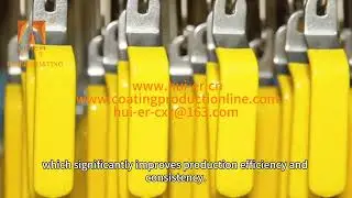 Switch handle dipping production line@Coating production line