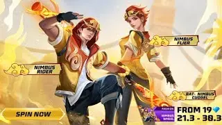Free Fire New Event Nimbus Rider #neweventfreefire  #howmuchdiamonds #noobtopro