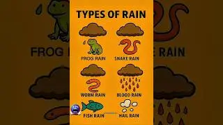 🌎 DISCOVER TYPES OF RAIN 🌧 | PART 2