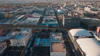 Queens skyline revealing urban density, transportation networks, and architectural complexity