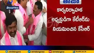 KTR Appointed as TRS Working President | in Telangana