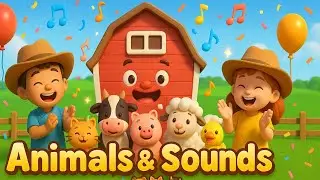 Animals & Sounds 🐶🐱🐴 | Country Bluegrass Kids AI Songs