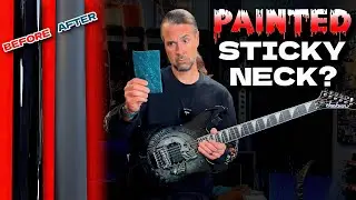 ОКРАШЕННЫЙ гриф гитары? Сделай его легко, БЫСТРО, ГЛАДКО И УДОБНО!🎸