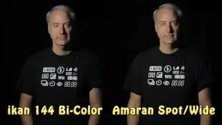 Small LED Light Shoot Out Part 2: ikan Amaran and CN-160