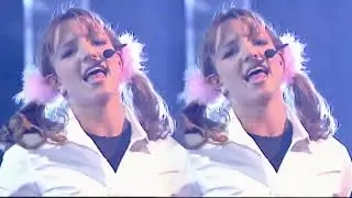 Britney Spears  - Baby One More Time & interview  (The National Lottery Draw   February 199)