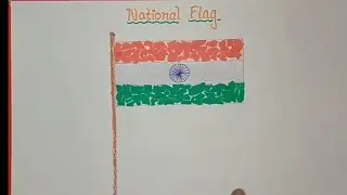 PAPER TEARING AND PASTING ACTIVITY IN NATIONAL FLAG  / ACTIVITY FOR KIDS  / ACTIVITY ON INDEPENDENCE