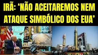 TRUMP QUER ATAQUE RÁPIDO. O IRÃ PROMETE INFERNO REGIONAL