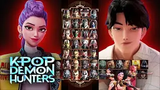 MK9 K-POP DEMON HUNTERS: Rumi & Saja Boys vs Expert Tag Ladder! 4K 60FPS Mods